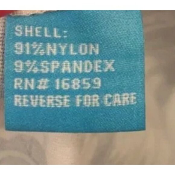 J. McLaughlin Blue Floral Dress Size Medium Stretchy Catalina Cloth Rear Zipper - Picture 9 of 9